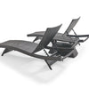 Virasat Outdoor Poolside Lounger Set of 2 With Table-VIRASAT FURNITURE & FURNISHING
