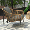 Virasat Outdoor Garden Balcony Sofa Set 2 Seater, 2 Single Seater and 1 Center Table Set (Tan)-VIRASAT FURNITURE & FURNISHING