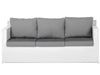 Virasat Outdoor Sofa Set 3 Seater, 2 Single Seater With Ottoman and 1 Center Table Set (White)-VIRASAT FURNITURE & FURNISHING
