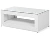 Virasat Outdoor Sofa Set 3 Seater, 2 Single Seater With Ottoman and 1 Center Table Set (White)-VIRASAT FURNITURE & FURNISHING