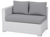 Virasat Outdoor Sofa Set 8 Seater, Single Seater and 2 Center Table Set (White + Grey)-VIRASAT FURNITURE & FURNISHING