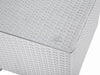 VIRASAT FURNITURE OUTDOOR ROPE SOFA SET 9-SEATER WITH 2 CENTER TABLES (WHITE & GREY)