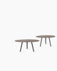 VIRASAT FURNITURE OUTDOOR ROPE SOFA SET 6-SEATER WITH 2 CENTER TABLES (DARK GREY) - BRAIDED GARDEN & BALCONY SET
