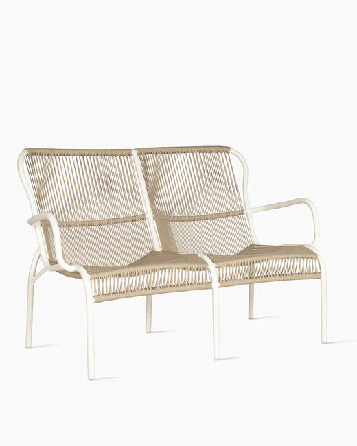 Virasat Outdoor Sofa Set 2 Seater, 2 Single Seater and 1 Center Table Set (Beige) Braided & Rope-VIRASAT FURNITURE & FURNISHING