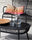 Virasat Outdoor Sofa Set 2 Seater, 2 Single Seater and 1 Center Table Set (Black) Braided & Rope-VIRASAT FURNITURE & FURNISHING