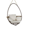 VIRASAT FURNITURE SINGLE SEATER HANGING SWING WITHOUT STAND FOR BALCONY & GARDEN SWING