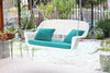 Virasat Double Seater Hanging Swing Without Stand For Balcony , Garden Swing (White)-VIRASAT FURNITURE & FURNISHING